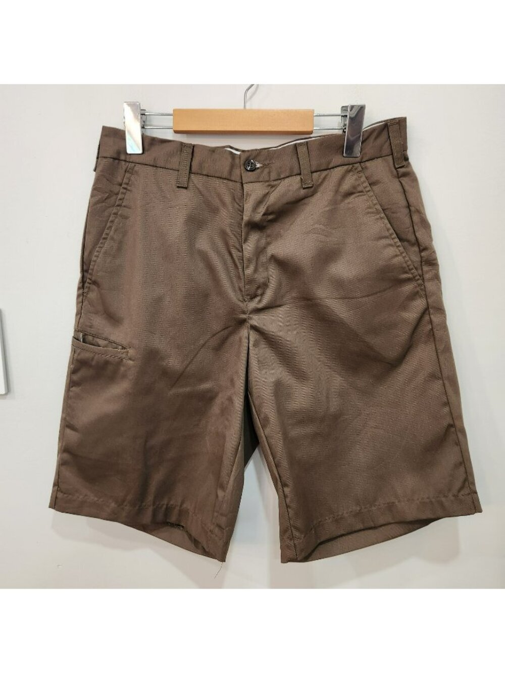 Wearguard Mens UPS Shorts Size 32 Brown Wear Guard Work Wear 10” Inseam